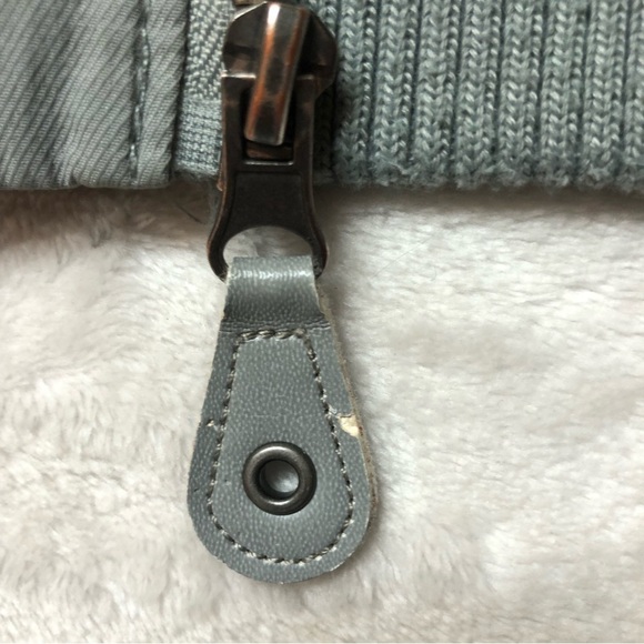 Fox Racing Light Grey Bomber Lightweight Jacket Size Medium - Picture 8 of 15